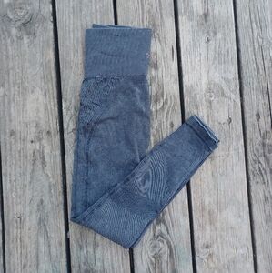 Free People Gray Seamless Leggings